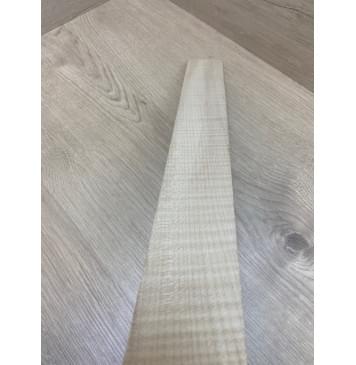 Клён Белый Явор, Волнистый заготовка накладки для электрогитары Радиал АА Волна АА 7.7х61-56х515 мм-15