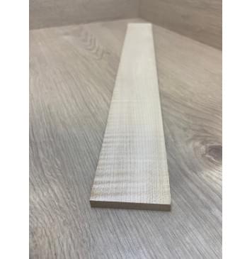 Клён Белый Явор, Волнистый заготовка накладки для электрогитары Радиал АА Волна АА 7.7х61-56х515 мм-1