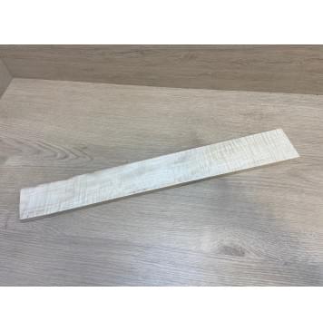 Клён Белый Явор, Волнистый заготовка накладки для электрогитары Смешанный АА Волна АА 12х72-62х527 мм-3
