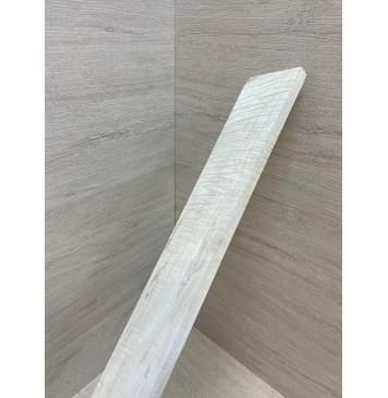 Клён Белый Явор, Волнистый заготовка накладки для электрогитары Смешанный АА Волна АА 12х72-62х527 мм-11