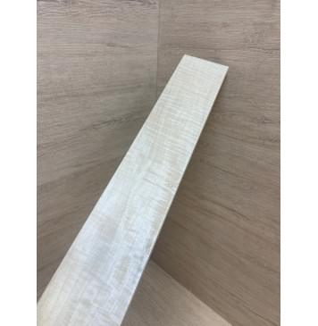 Клён Белый Явор, Волнистый заготовка накладки для электрогитары Смешанный АА Волна АА 12х72-62х527 мм-1