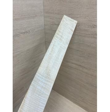 Клён Белый Явор, Волнистый заготовка накладки для электрогитары Смешанный АА Волна АА 9.5х70-55х450 мм-5