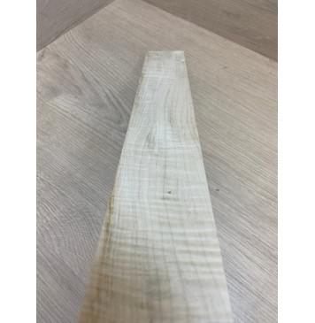 Клён Белый Явор, Волнистый заготовка накладки для электрогитары Смешанный АА Волна АА 9.5х70-55х450 мм-1