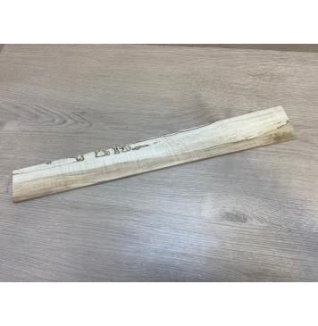 Клён Американский Spalted Волнистый заготовка накладки для электрогитары Смешанный АА Волна АА 7.7х70-60х508 мм-2