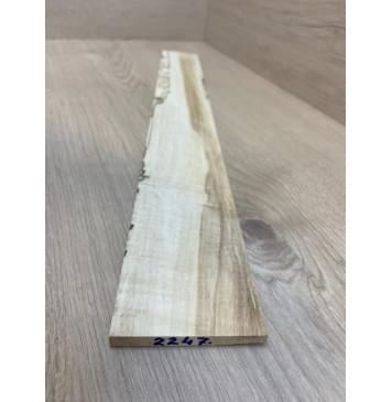 Клён Американский Spalted Волнистый заготовка накладки для электрогитары Смешанный АА Волна АА 7.7х70-60х508 мм-3
