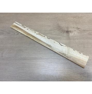 Клён Американский Spalted Волнистый заготовка накладки для электрогитары Смешанный АА Волна АА 7.7х68-55х508 мм-0