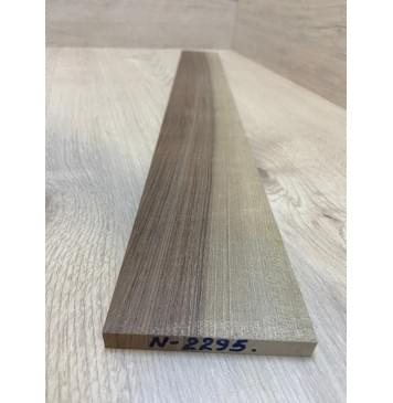 Орех Грецкий заготовка накладки для электрогитары Радиал АА 11х90-74х630 мм-2