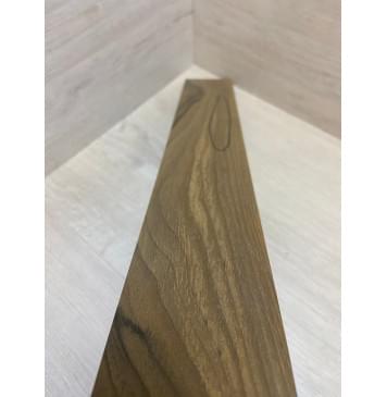 Орех Грецкий Печёный 180гр заготовка накладки для электрогитары Смешанный А 10х85-65х622 мм (Уценка-трещина)-4