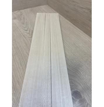 Клен Белый заготовка грифа безголовой гитары Радиал ААА 35х(41-21-41)х608 мм - из 3х частей-6