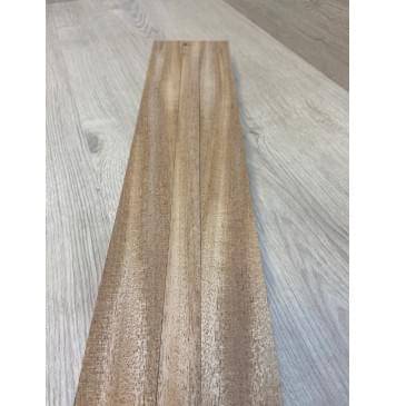 Махагон Кая заготовка грифа безголовой гитары Радиал АА 32х(47-25-47)х580 мм - из 3х частей-6