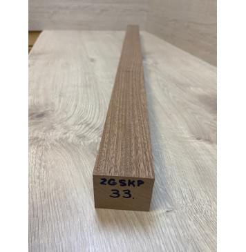 Сапели заготовка для переклеенного сквозного грифа гитары Радиал АА 49х55х995 мм-2