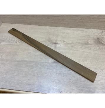 Орех Грецкий Печёный 180гр заготовка накладки для бас-гитары Смешанный АА 12.8х63-58х767 мм-0