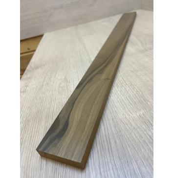 Орех Грецкий Печёный 180гр заготовка накладки для бас-гитары Смешанный АА 12.8х63-58х767 мм-4