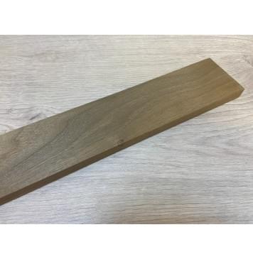 Орех Грецкий Печёный 180гр заготовка накладки для бас-гитары Смешанный АА 12.8х63-58х767 мм-6