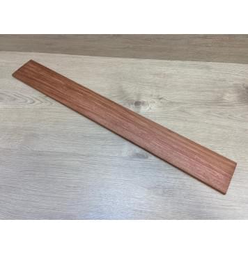 Бубинго заготовка накладки для бас-гитары Радиал АА 9.5х86х718 мм-0