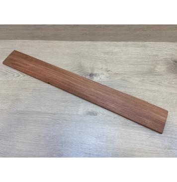 Бубинго заготовка накладки для бас-гитары Радиал АА 10х86х718 мм-0