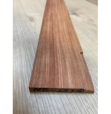 Бубинго заготовка накладки для бас-гитары Радиал АА 10х86х718 мм-4