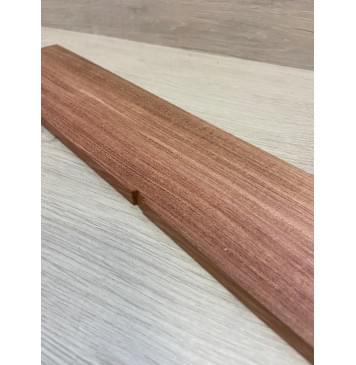 Бубинго заготовка накладки для бас-гитары Радиал АА 10х86х718 мм-5