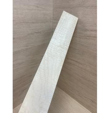 Клён Белый Явор, Волнистый заготовка накладки для бас-гитары Смешанный АА Волна АА 14х80х725 мм-5