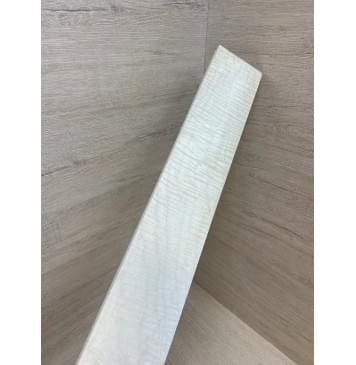 Клён Белый Явор, Волнистый заготовка накладки для бас-гитары Смешанный АА Волна АА 14х80х725 мм-7