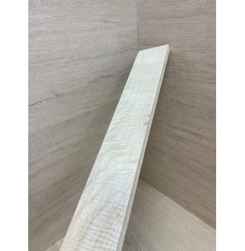 Клён Белый Явор, Волнистый заготовка накладки для бас-гитары Смешанный АА Волна АА 14х80х725 мм-9