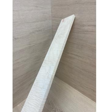 Клён Белый Явор, Волнистый заготовка накладки для бас-гитары Смешанный АА Волна АА 13х79х723 мм-10