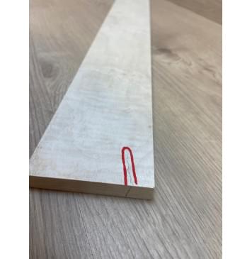 Клён Белый Явор, Волнистый заготовка накладки для бас-гитары Смешанный АА Волна АА 13х79х723 мм-5