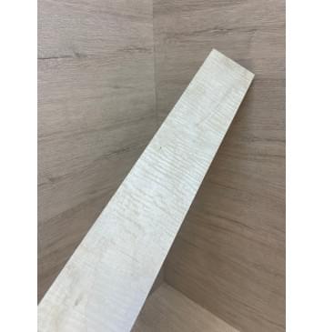 Клён Белый Явор, Волнистый заготовка накладки для бас-гитары Смешанный АА Волна АА 13х79х723 мм-6