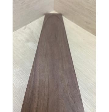 Орех Американский заготовка накладки для электрогитары Тангент ААА 9.5х87х550 мм-8