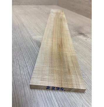 Клён Американский Волнистый заготовка накладки для электрогитары Радиал А Волна А 9х85х560 мм-2