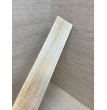 Клён Американский Волнистый заготовка накладки для электрогитары Радиал А Волна А 9х85х560 мм-6