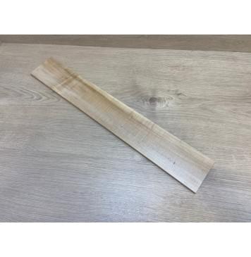 Клён Американский Волнистый заготовка накладки для электрогитары Радиал А Волна А 9х85х560 мм-0