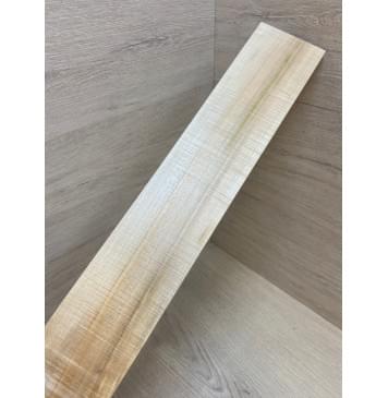 Клён Американский Волнистый заготовка накладки для электрогитары Радиал А Волна А 9х85х560 мм-4