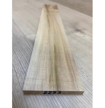 Клён Американский Волнистый заготовка накладки для электрогитары Радиал А Волна А 8х85х560 мм-7