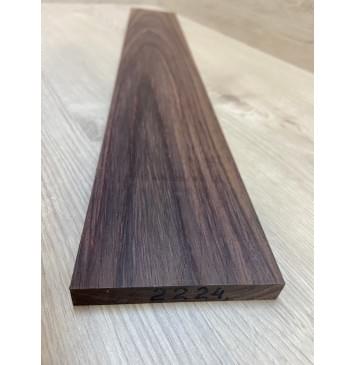 Палисандр Индонезийский (Сонокелинг) заготовка накладки для электрогитары Тангент ААА 13.5х97х660 мм-1