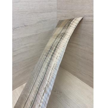 Орех Грецкий Волнистый заготовка накладки для бас-гитары Смешанный ААА Волна ААА 10.7х140-128-95х710 мм-7