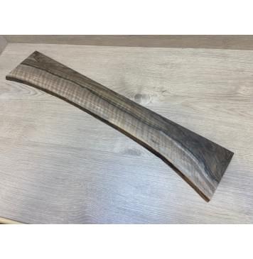 Орех Грецкий Волнистый заготовка накладки для бас-гитары Смешанный ААА Волна ААА 10х135-120-90х700 мм-0