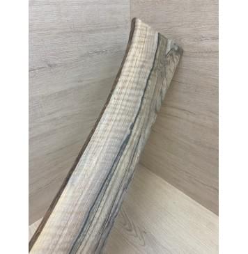 Орех Грецкий Волнистый заготовка накладки для бас-гитары Смешанный ААА Волна ААА 10х135-120-90х700 мм-6