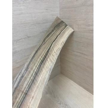 Орех Грецкий Волнистый заготовка накладки для бас-гитары Смешанный ААА Волна ААА 10х135-120-90х700 мм-7