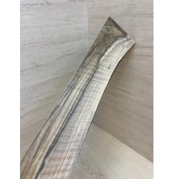 Орех Грецкий Волнистый заготовка накладки для бас-гитары Смешанный ААА Волна ААА 10х135-120-90х700 мм-9