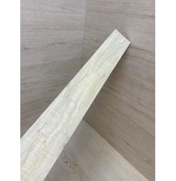 Клён Американский Волнистый заготовка накладки для электрогитары Смешанный А Волна АА 10х73-67х625 мм-10