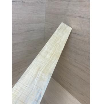 Клён Американский Волнистый заготовка накладки для электрогитары Смешанный А Волна АА 10х73-67х625 мм-3