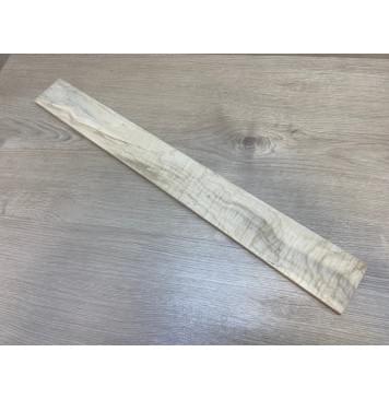 Клён Американский Волнистый заготовка накладки для электрогитары Смешанный А Волна АА 9.7х74-68х620 мм-0