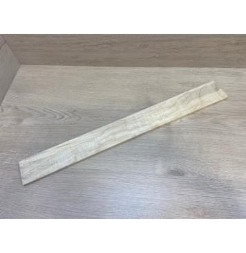 Клён Американский Волнистый заготовка накладки для электрогитары Смешанный А Волна АА 9.7х74-68х620 мм-3