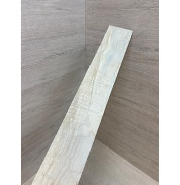 Клён Американский Волнистый заготовка накладки для электрогитары Смешанный А Волна АА 9.7х74-68х620 мм-6