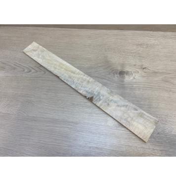 Клён Американский Волнистый заготовка накладки для электрогитары Смешанный А Волна АА 8х69-58х515 мм-0