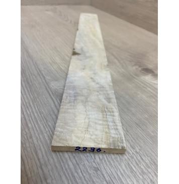 Клён Американский Волнистый заготовка накладки для электрогитары Смешанный А Волна АА 8х69-58х515 мм-6