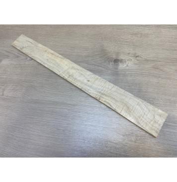 Клён Американский Волнистый заготовка накладки для электрогитары Смешанный А Волна АА 8.5х77-63х615 мм-0