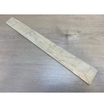 Клён Американский Волнистый заготовка накладки для электрогитары Смешанный А Волна АА 8.2х77-63х615 мм-0