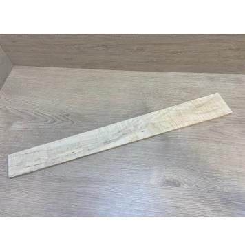 Клён Американский Волнистый заготовка накладки для электрогитары Смешанный А Волна АА 8.2х77-63х615 мм-5